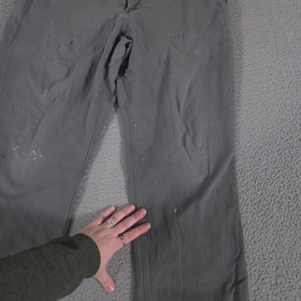 LOT OF 2 Duluth Trading Co Pants Mens 36x30 Grey DuluthFlex Fire Hose Carpenter - Picture 12 of 16